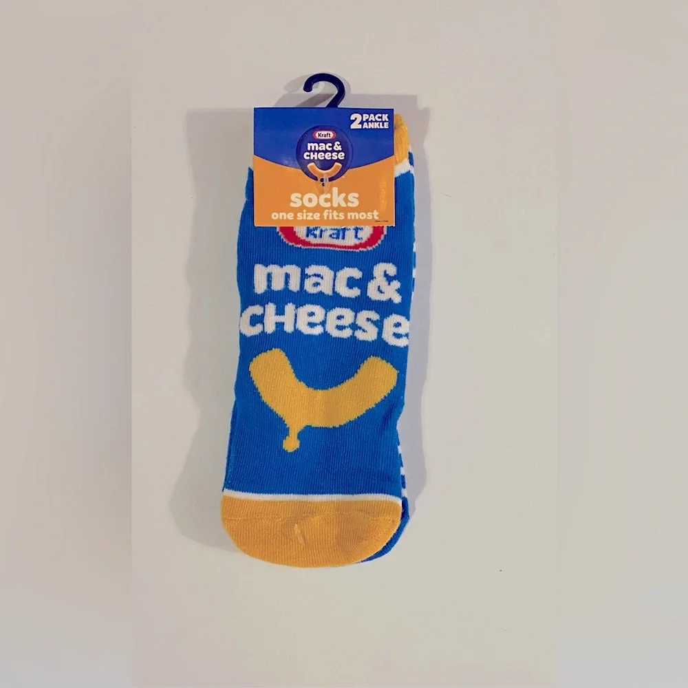 Fun Novelty Socks Featuring Kraft Mac n Cheese